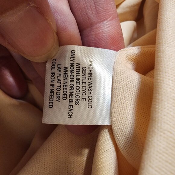 Love By Design Iris Plunge Neck Long Sleeve Maxi Dress NWT Blush Small - Picture 11 of 12